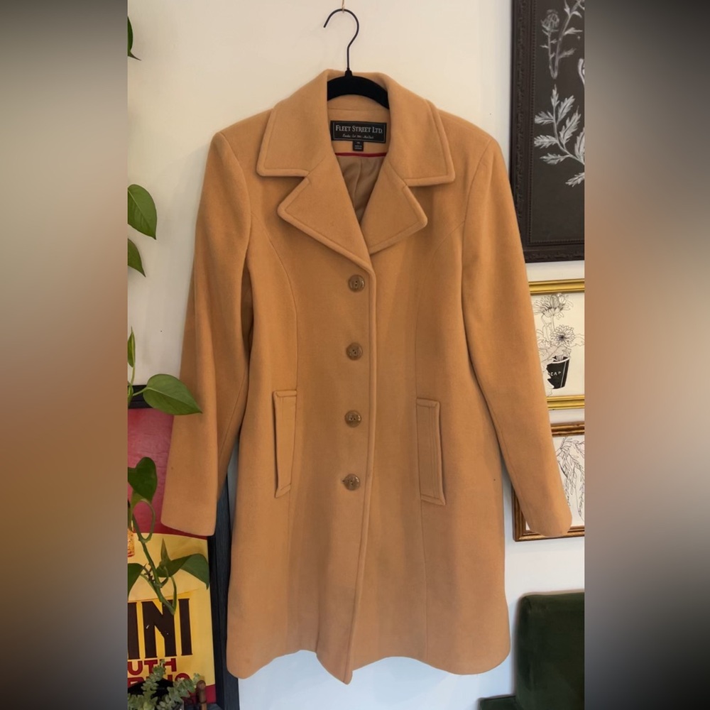 Women's Camel Trench Coat